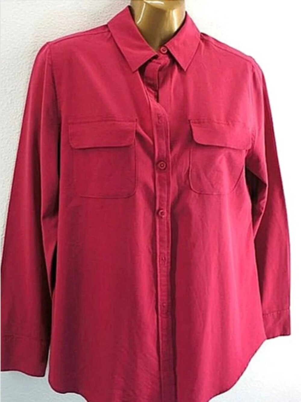 Chico's Pink Soft Feel Blouse size 0
